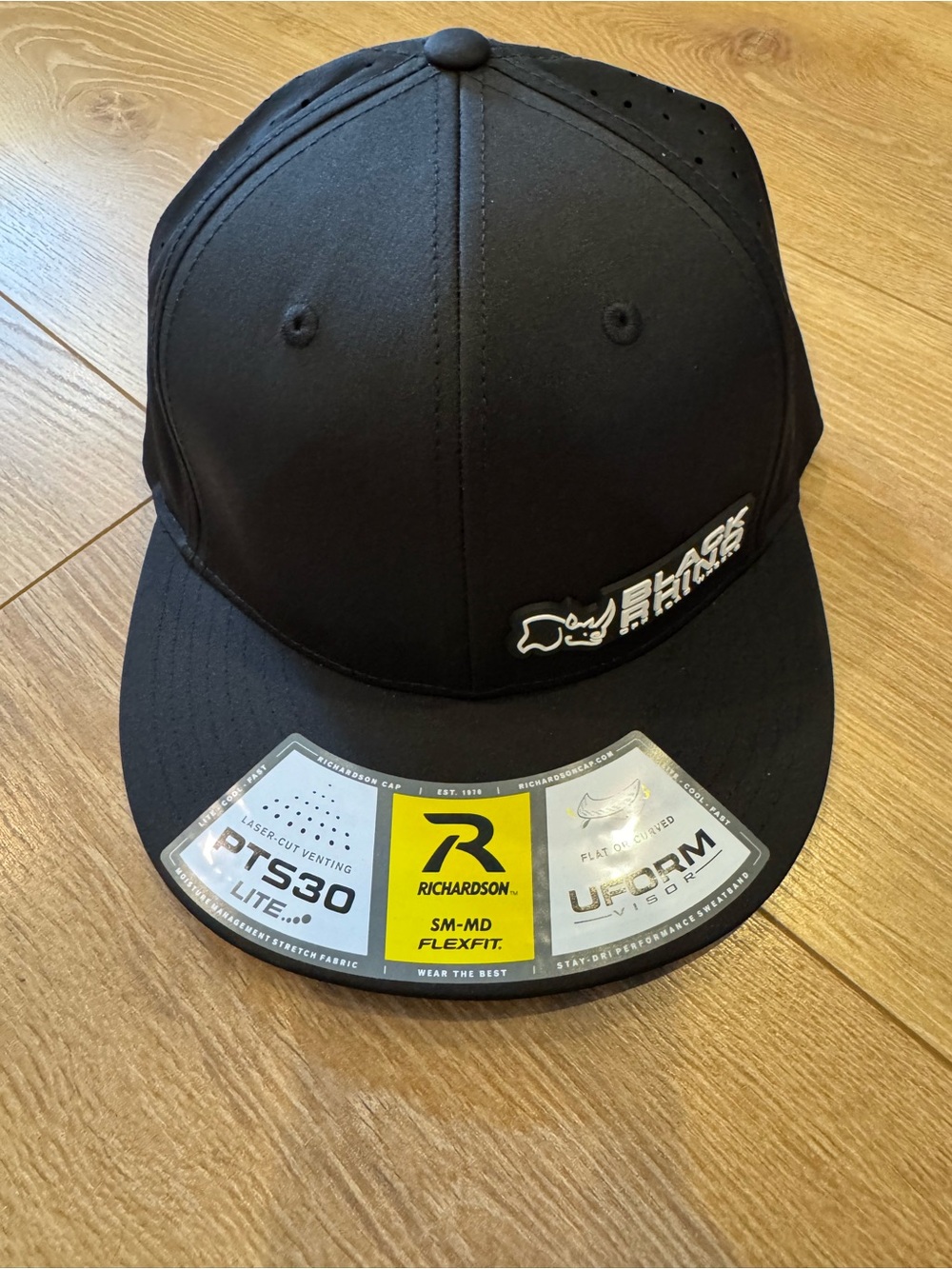 Black Rhino wheels Black Men's Performance Snapback Hat Richardson